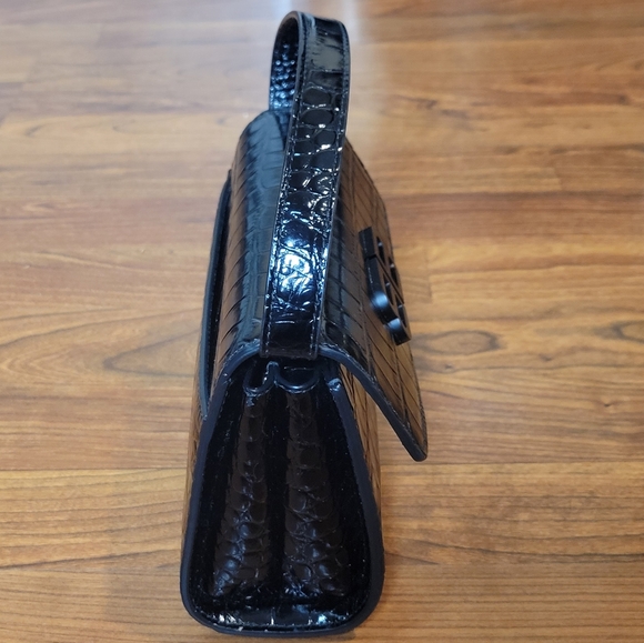 SOLD Balenciaga 8" croc embossed calfskin leather Ghost handbag shoulder purse - Picture 6 of 7